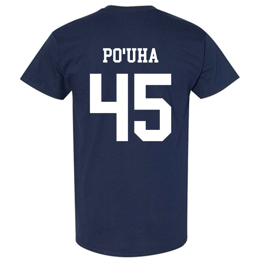 BYU - NCAA Football : Viliami Po'uha - Generic Shersey T-Shirt-1