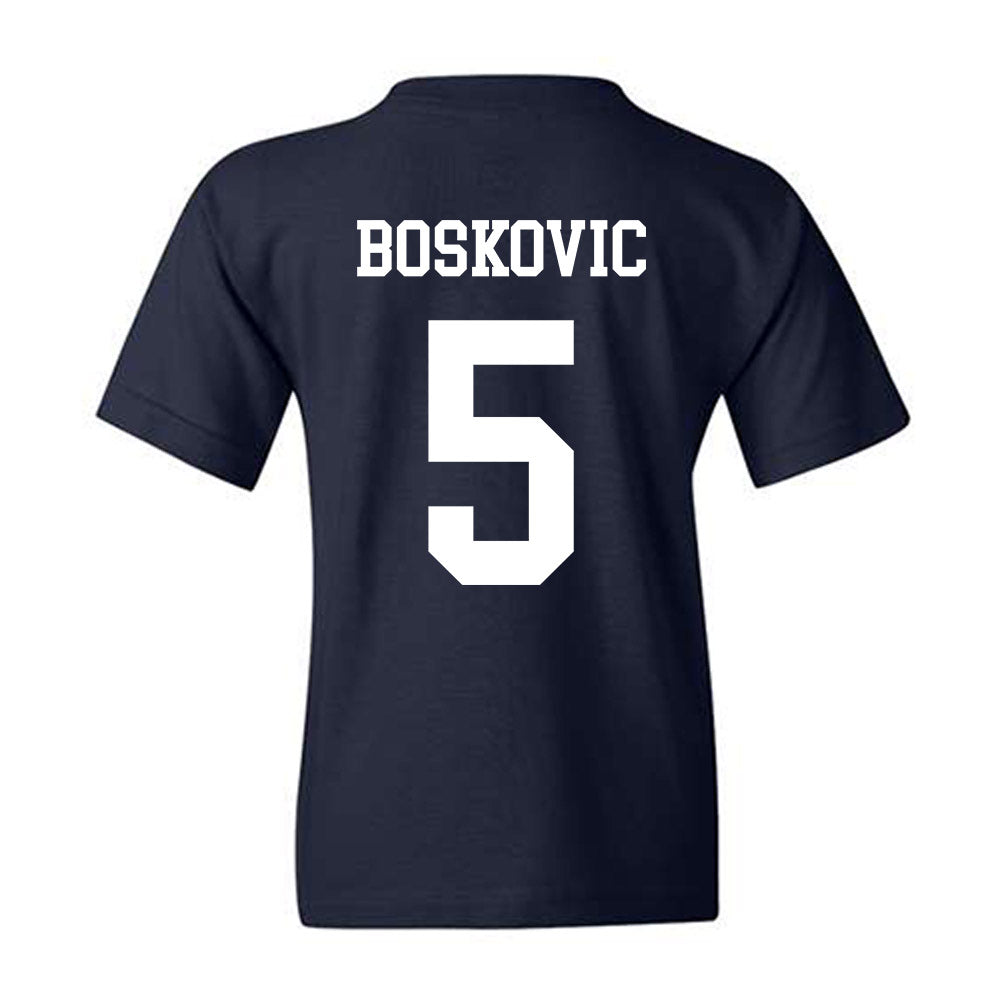 BYU - NCAA Men's Basketball : Mihailo Boskovic - Generic Shersey Youth T-Shirt-1