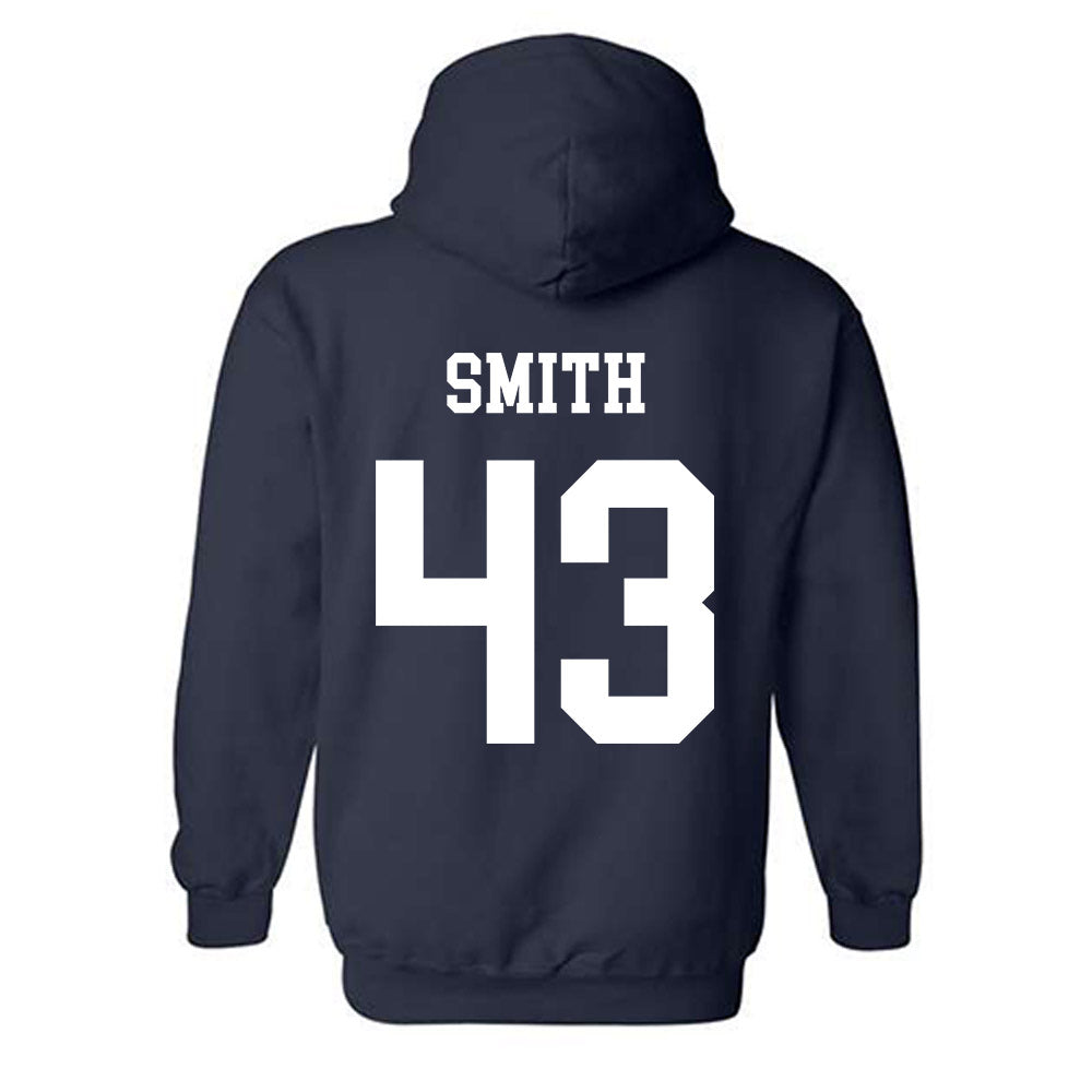 BYU - NCAA Football : Ty Smith - Generic Shersey Hooded Sweatshirt-1