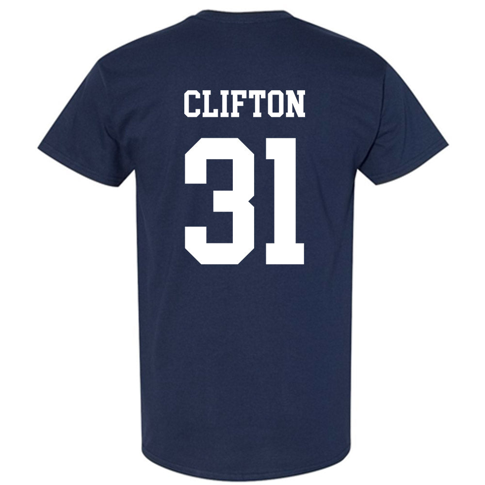 BYU - NCAA Football : Jake Clifton - Generic Shersey T-Shirt-1