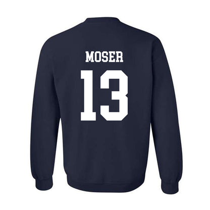 BYU - NCAA Men's Volleyball : Trent Moser - Generic Shersey Crewneck Sweatshirt-1