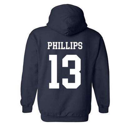 BYU - NCAA Football : Jojo Phillips - Generic Shersey Hooded Sweatshirt-1