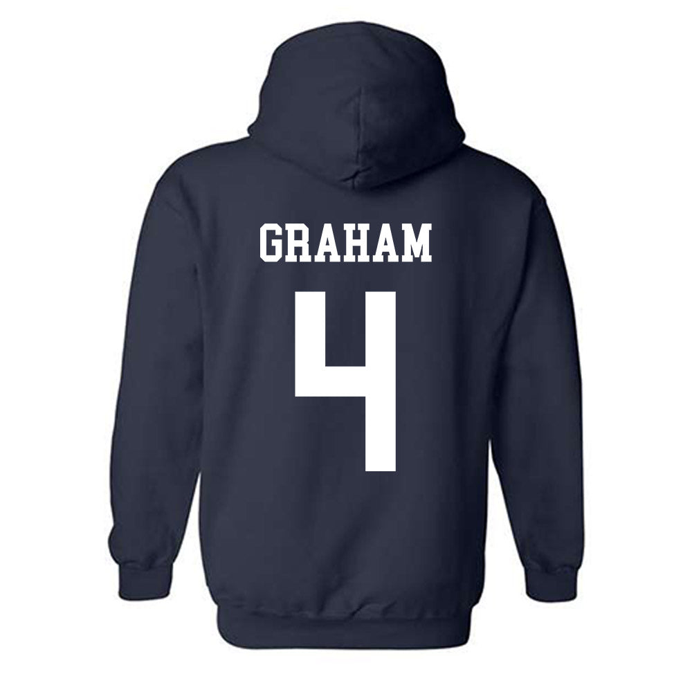 BYU - NCAA Baseball : Patrick Graham - Generic Shersey Hooded Sweatshirt-1