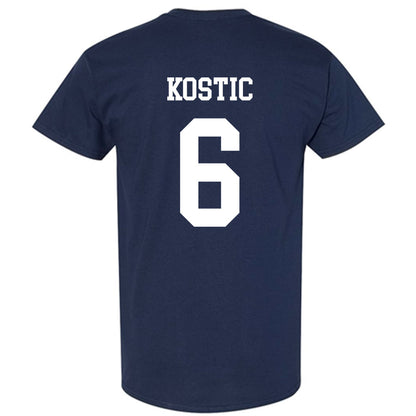 BYU - NCAA Men's Basketball : Aleksej Kostic - Generic Shersey T-Shirt-1