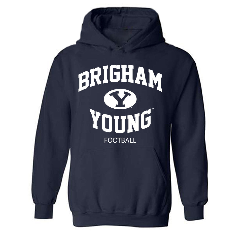 BYU - NCAA Football : Jojo Phillips - Generic Shersey Hooded Sweatshirt-0