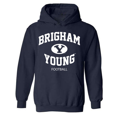 BYU - NCAA Football : Jojo Phillips - Generic Shersey Hooded Sweatshirt-0