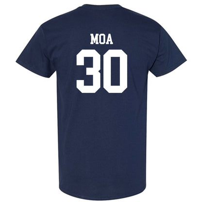 BYU - NCAA Football : Sione Moa - Sports Shersey T-Shirt-1