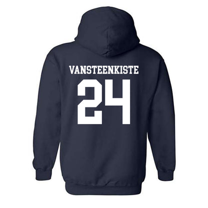 BYU - NCAA Football : Payton VanSteenkiste - Sports Shersey Hooded Sweatshirt-1