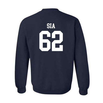 BYU - NCAA Football : Jr Sia - Sports Shersey Crewneck Sweatshirt-1