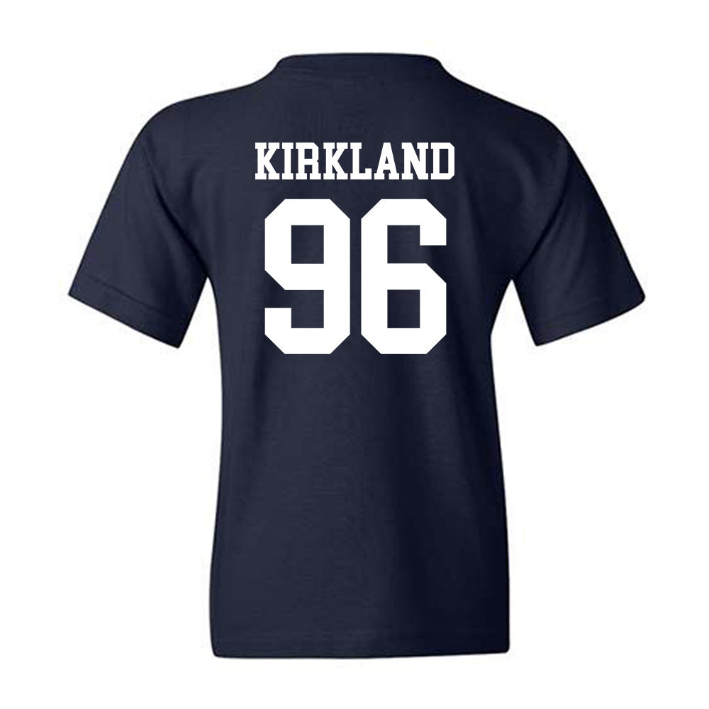 BYU - NCAA Football : Justin Kirkland - Sports Shersey Youth T-Shirt-1