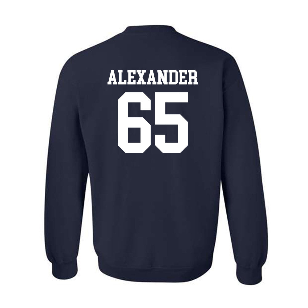 BYU - NCAA Football : Brigham Alexander - Sports Shersey Crewneck Sweatshirt-1
