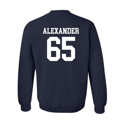 BYU - NCAA Football : Brigham Alexander - Sports Shersey Crewneck Sweatshirt-1