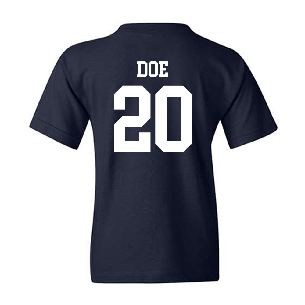 BYU - NCAA Football : Kevin Doe - Sports Shersey Youth T-Shirt-1