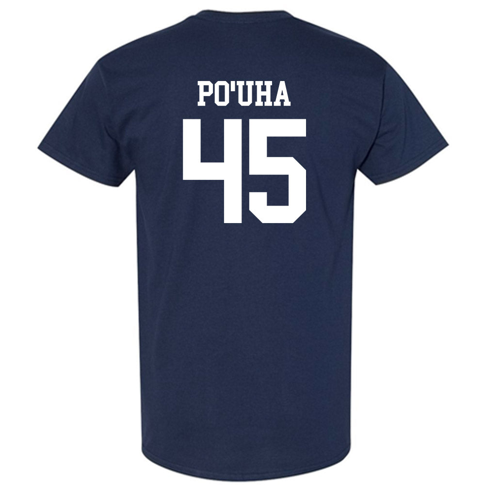 BYU - NCAA Football : Viliami Po'uha - Sports Shersey T-Shirt-1