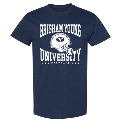 BYU - NCAA Football : Sione Moa - Sports Shersey T-Shirt-0