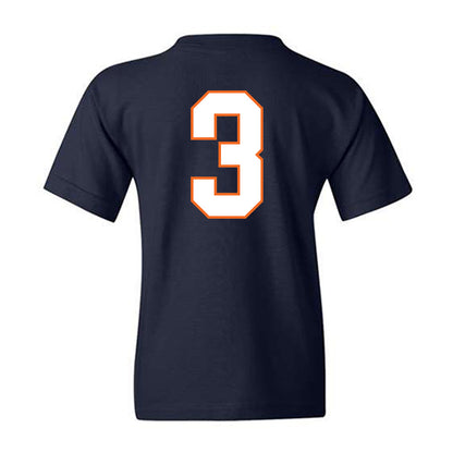 Virginia - NCAA Football : Kevon Gray - Youth T-Shirt-1