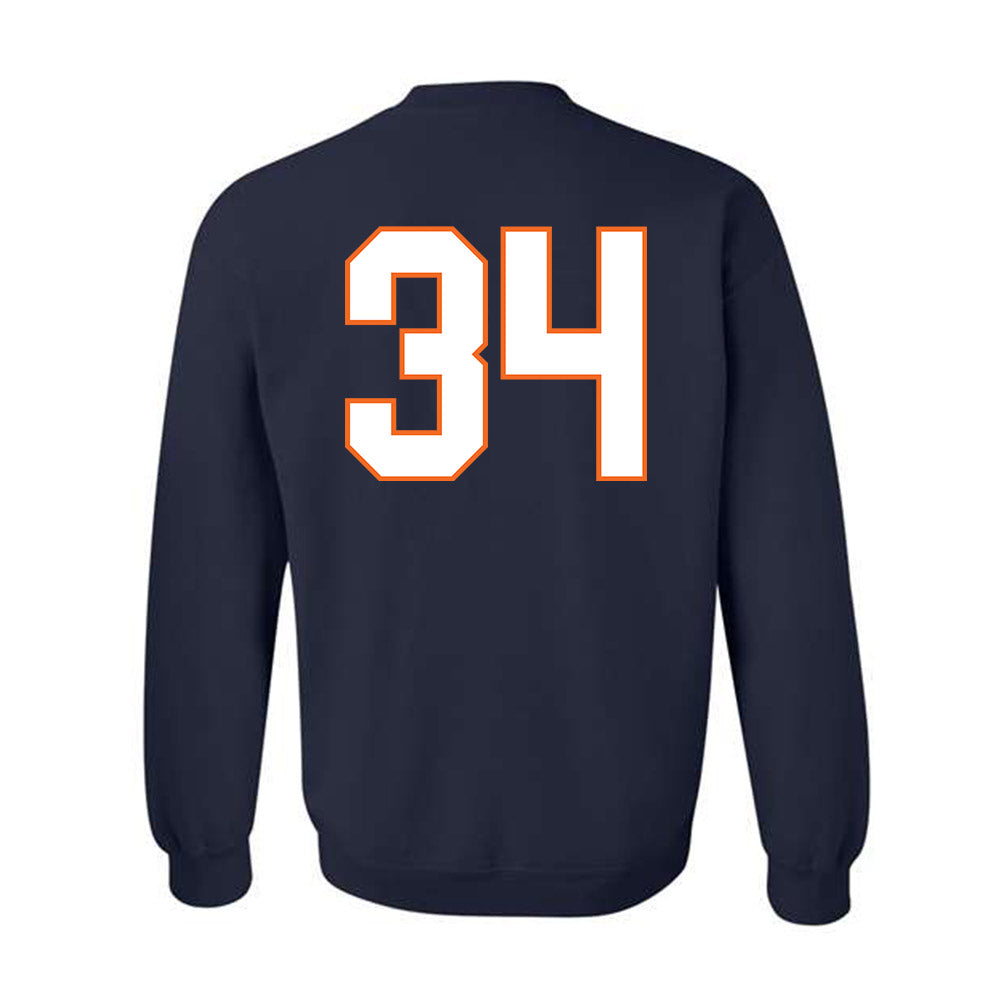 Virginia - NCAA Football : Kevin Chadwick - Crewneck Sweatshirt-1