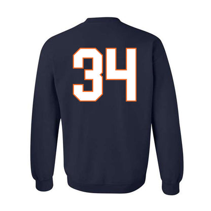 Virginia - NCAA Football : Kevin Chadwick - Crewneck Sweatshirt-1