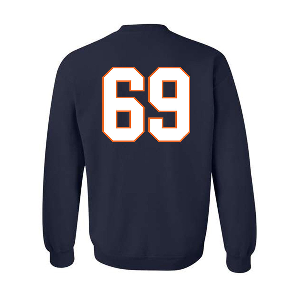 Virginia - NCAA Football : Ryan Brubaker - Crewneck Sweatshirt-1
