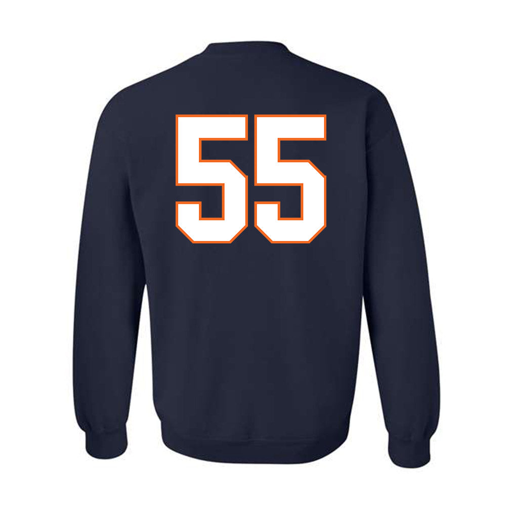 Virginia - NCAA Football : Jim Harris Jr. - Crewneck Sweatshirt-1