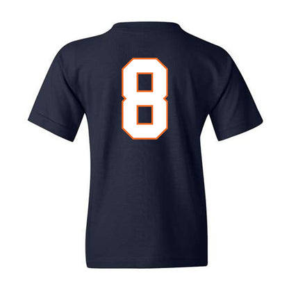 Virginia - NCAA Football : Malachi Fields - Youth T-Shirt