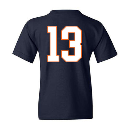 Virginia - NCAA Football : Myles Brown - Youth T-Shirt-1