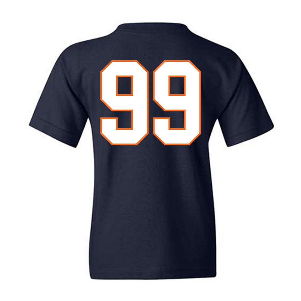 Virginia - NCAA Football : Elijah Slibeck - Youth T-Shirt-1