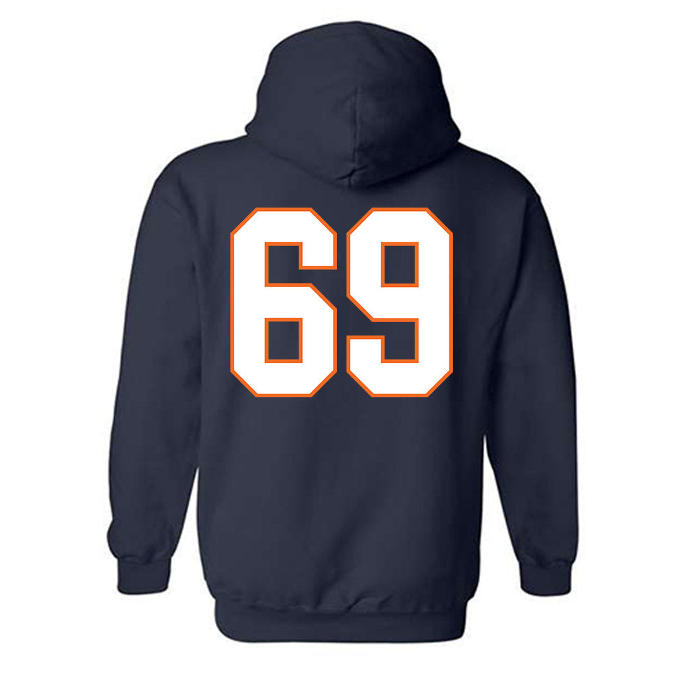 Virginia - NCAA Football : Ryan Brubaker - Hooded Sweatshirt-1