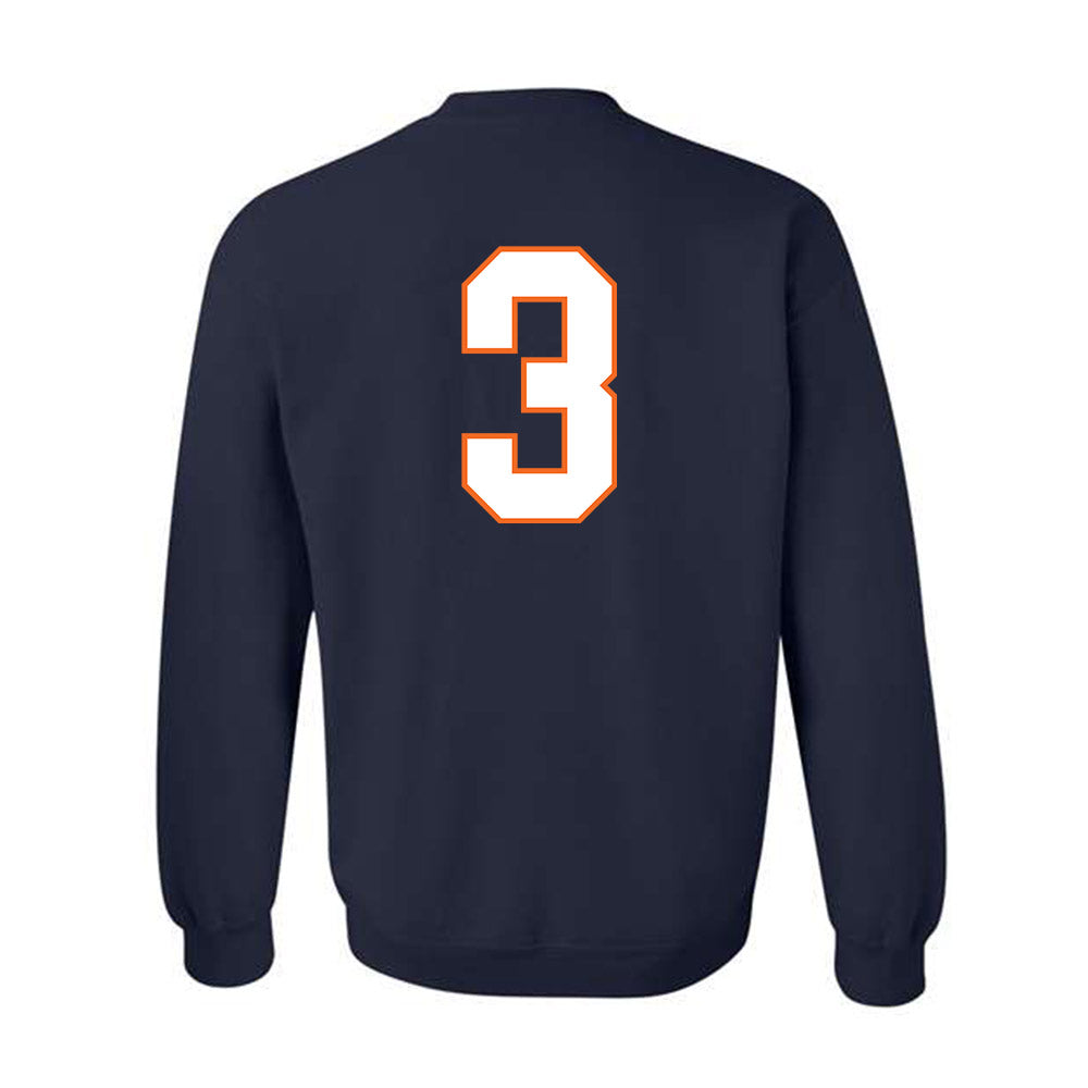 Virginia - NCAA Football : Kevon Gray - Crewneck Sweatshirt-1