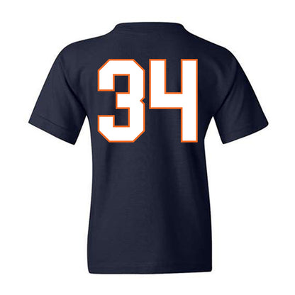 Virginia - NCAA Football : Kevin Chadwick - Youth T-Shirt-1