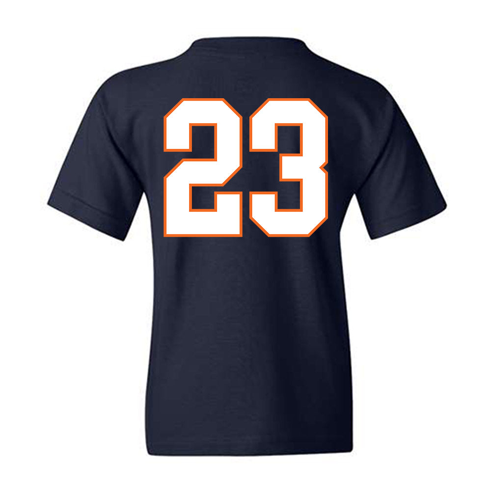 Virginia - NCAA Football : Jaylen Jones - Youth T-Shirt-1