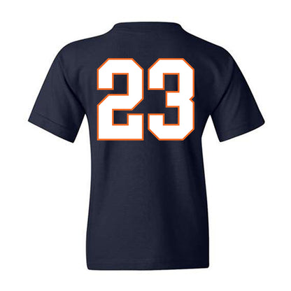 Virginia - NCAA Football : Jaylen Jones - Youth T-Shirt-1