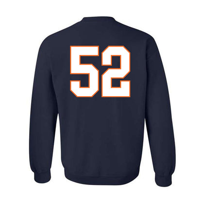 Virginia - NCAA Football : Mckale Boley - Crewneck Sweatshirt-1