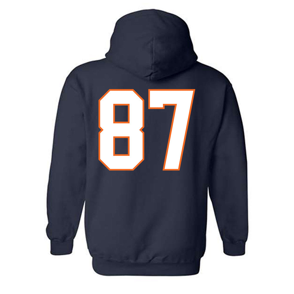 Virginia - NCAA Football : Justin Zames - Hooded Sweatshirt-1