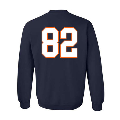 Virginia - NCAA Football : DaMari Carter - Crewneck Sweatshirt-1