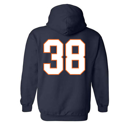 Virginia - NCAA Football : Armstrong Jones - Hooded Sweatshirt-1