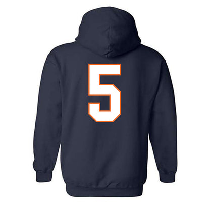 Virginia - NCAA Football : Kam Robinson - Hooded Sweatshirt-1