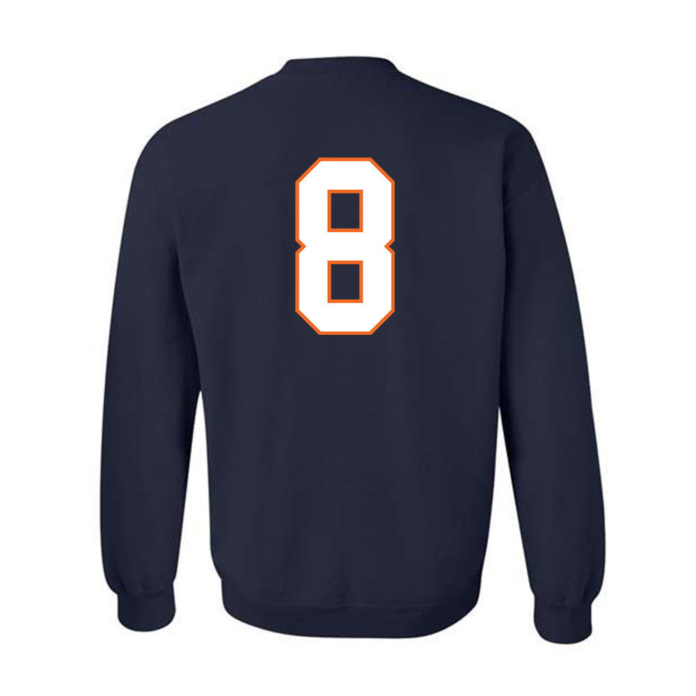 Virginia - NCAA Football : TyLyric Coleman - Crewneck Sweatshirt-1