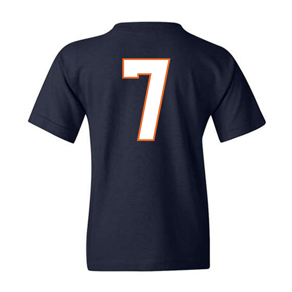 Virginia - NCAA Football : Josiah Persinger - Youth T-Shirt-1