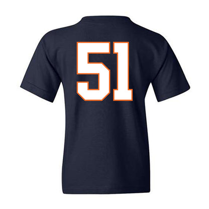 Virginia - NCAA Football : Grayson Reid - Youth T-Shirt-1