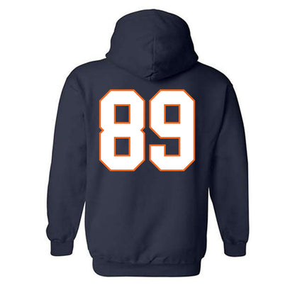 Virginia - NCAA Football : John Rogers - Hooded Sweatshirt-1
