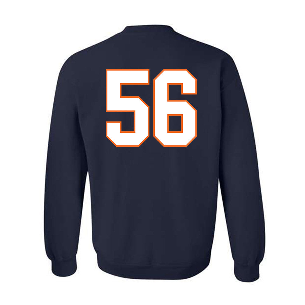 Virginia - NCAA Football : Tyler Simmons - Crewneck Sweatshirt-1