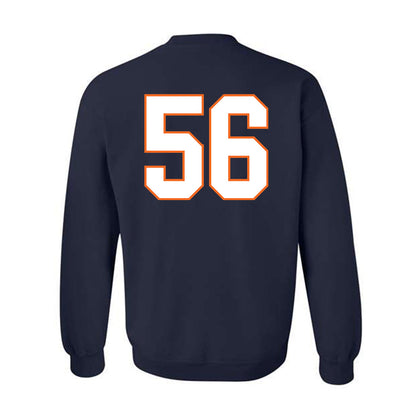 Virginia - NCAA Football : Tyler Simmons - Crewneck Sweatshirt-1