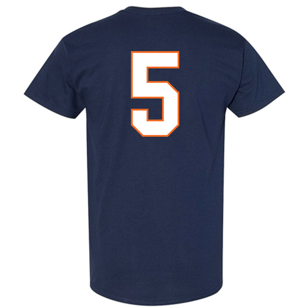 Virginia - NCAA Football : Kam Robinson - T-Shirt-1