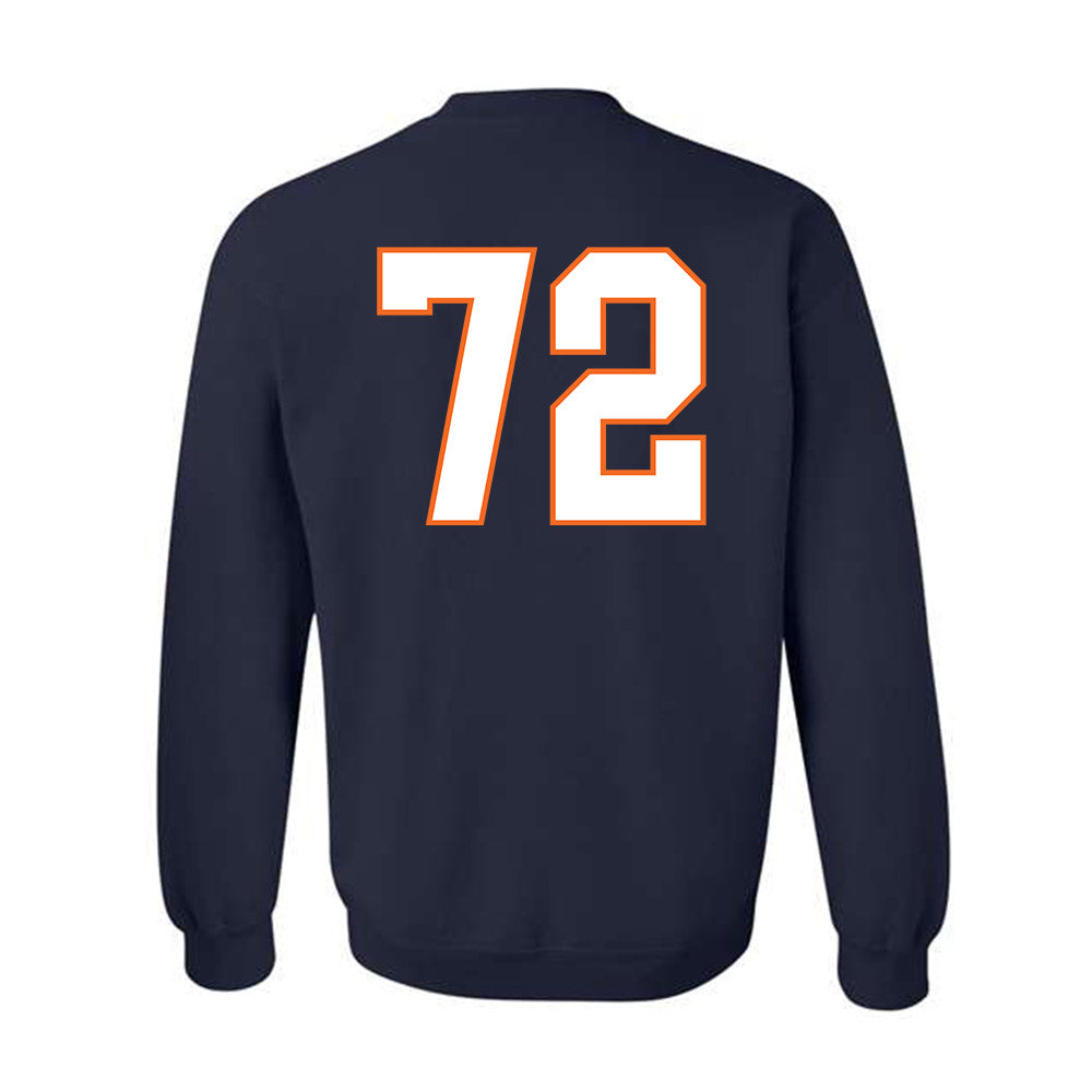Virginia - NCAA Football : Ben York - Crewneck Sweatshirt-1