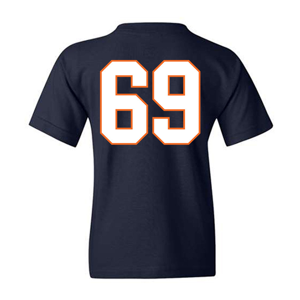 Virginia - NCAA Football : Ryan Brubaker - Youth T-Shirt-1