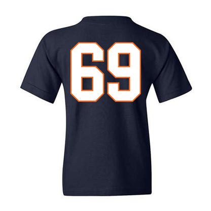 Virginia - NCAA Football : Ryan Brubaker - Youth T-Shirt-1