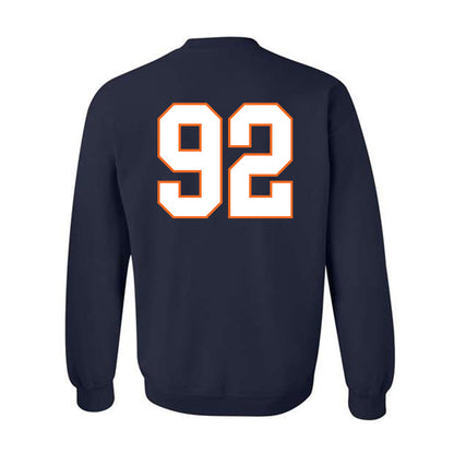 Virginia - NCAA Football : Jonathan Allen - Crewneck Sweatshirt-1