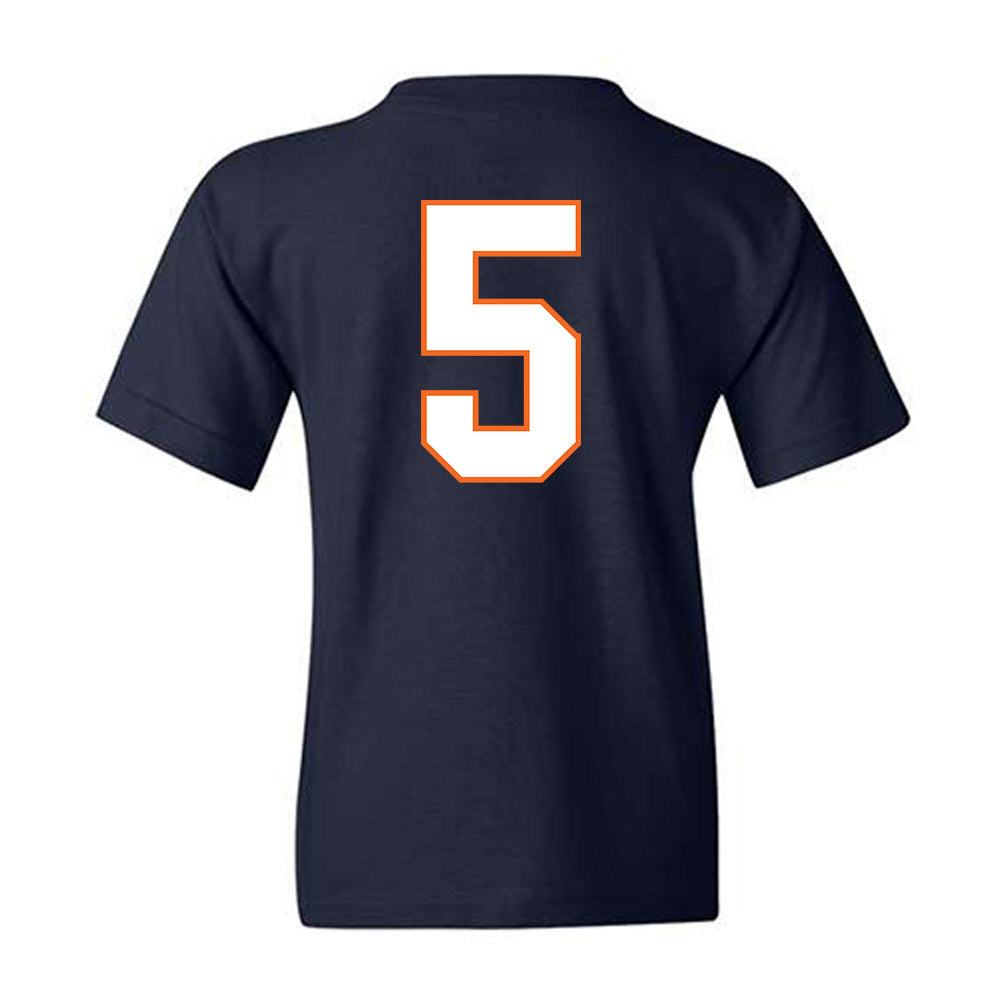 Virginia - NCAA Football : Kam Robinson - Youth T-Shirt-1