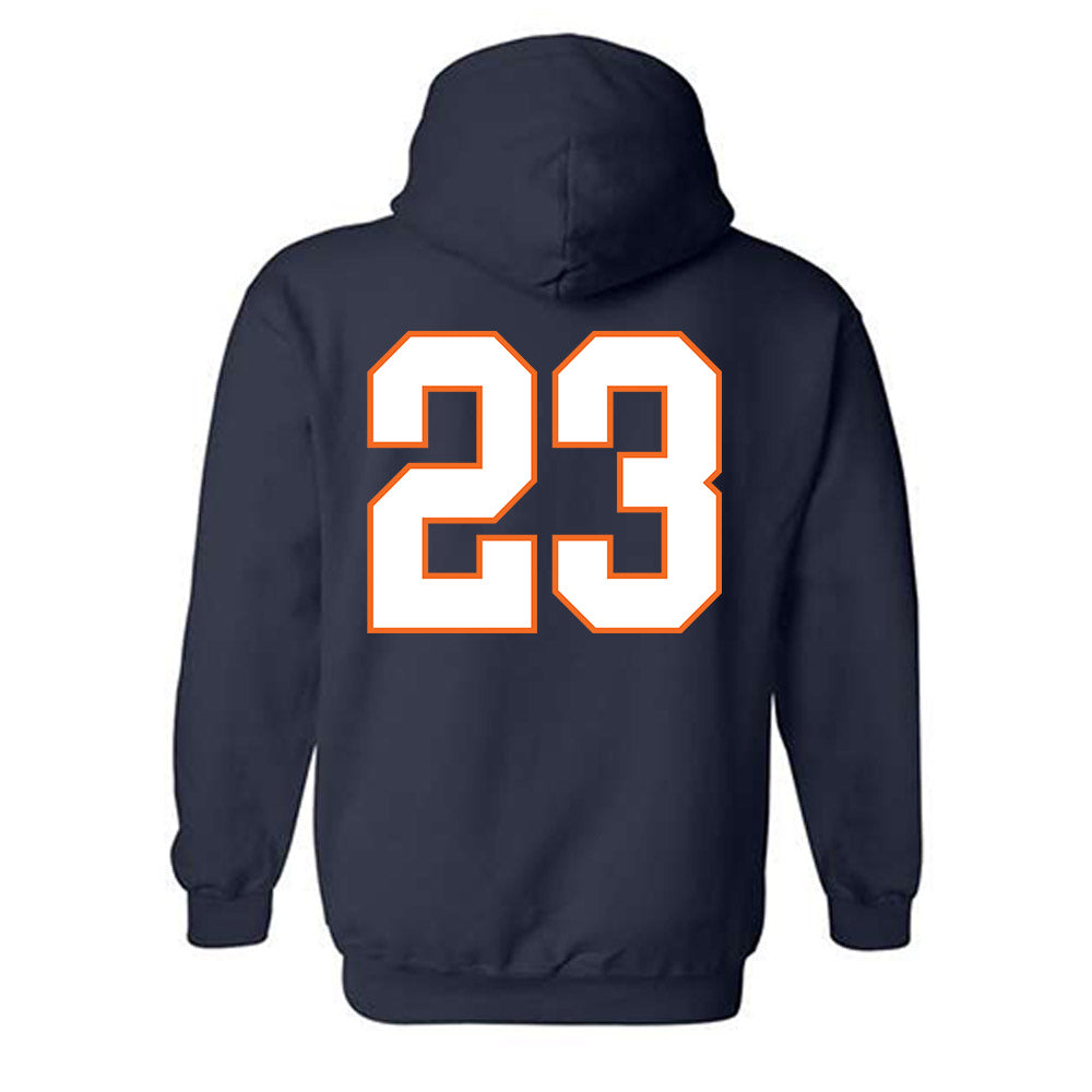 Virginia - NCAA Football : Jaylen Jones - Hooded Sweatshirt-1